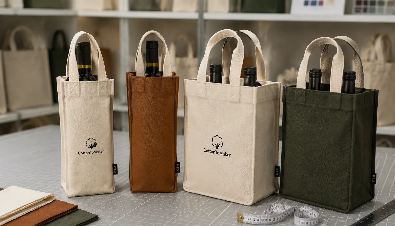 Bulk Pricing Guide for Custom Canvas Wine Carriers in Skincare