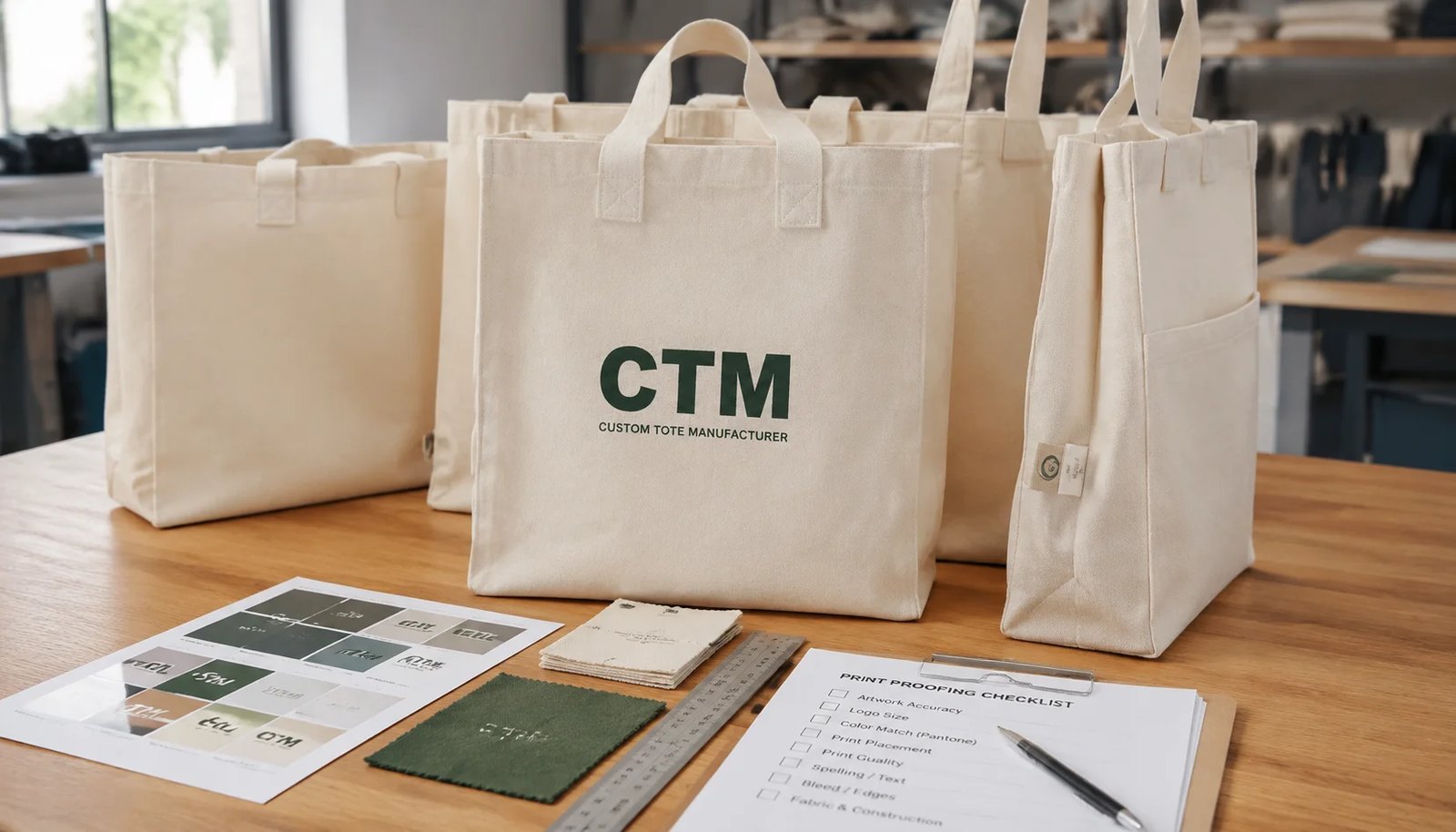 Canvas Grocery Totes Print Proofing Guide for Natural Grocer Buyers
