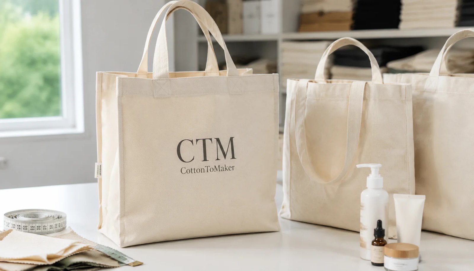 Canvas Grocery Totes for Skincare Brands: Material Selection Guide