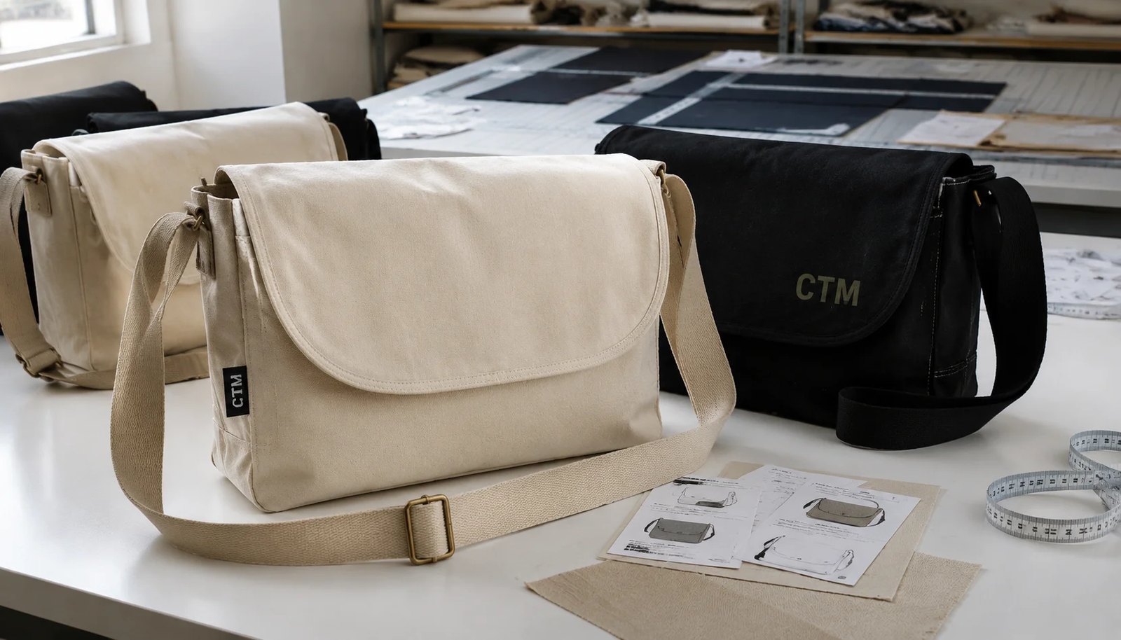 Lead Time Planning for Canvas Messenger Bags in Liquor Retail