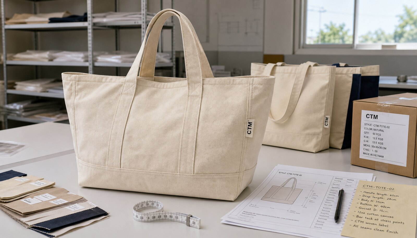Canvas Tote Bag Retail For Procurement Teams Bulk Reorder Plan buyer guide with CTM label and factory evidence