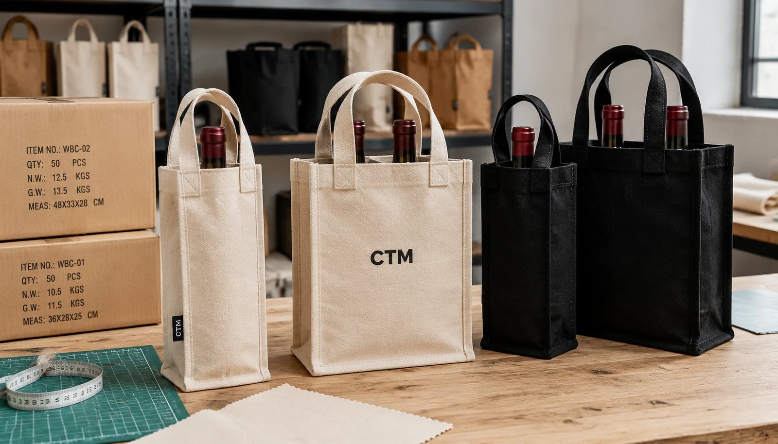 Canvas Wine Carriers for Liquor Retailers: Carton Packing Plan and Sourcing Spec Guide