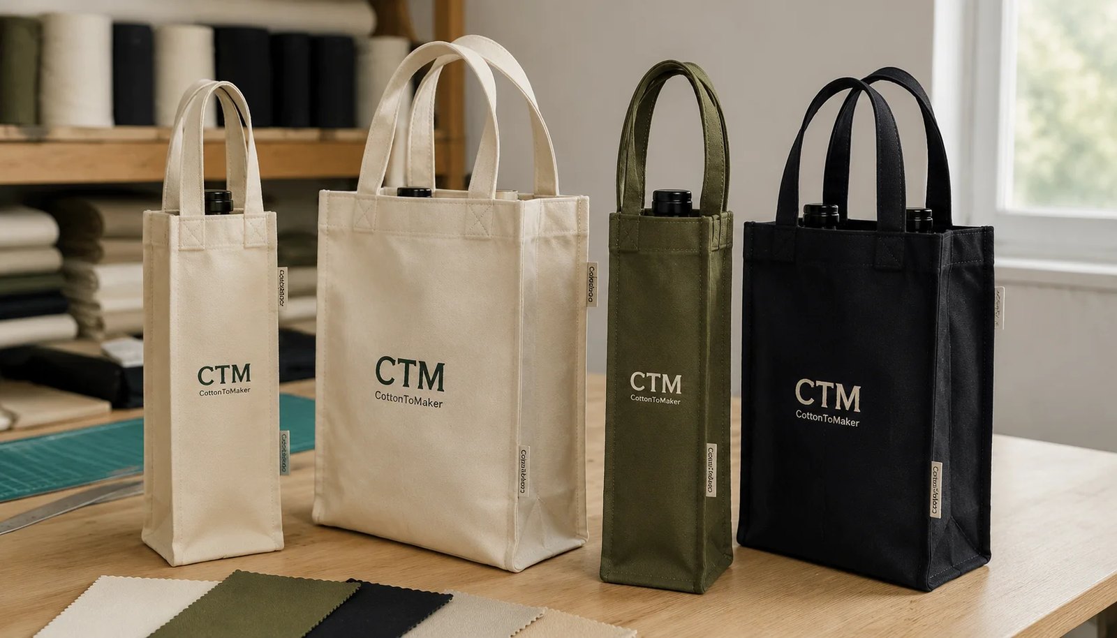 Canvas Wine Carriers for Skincare Brands: Material Selection Guide