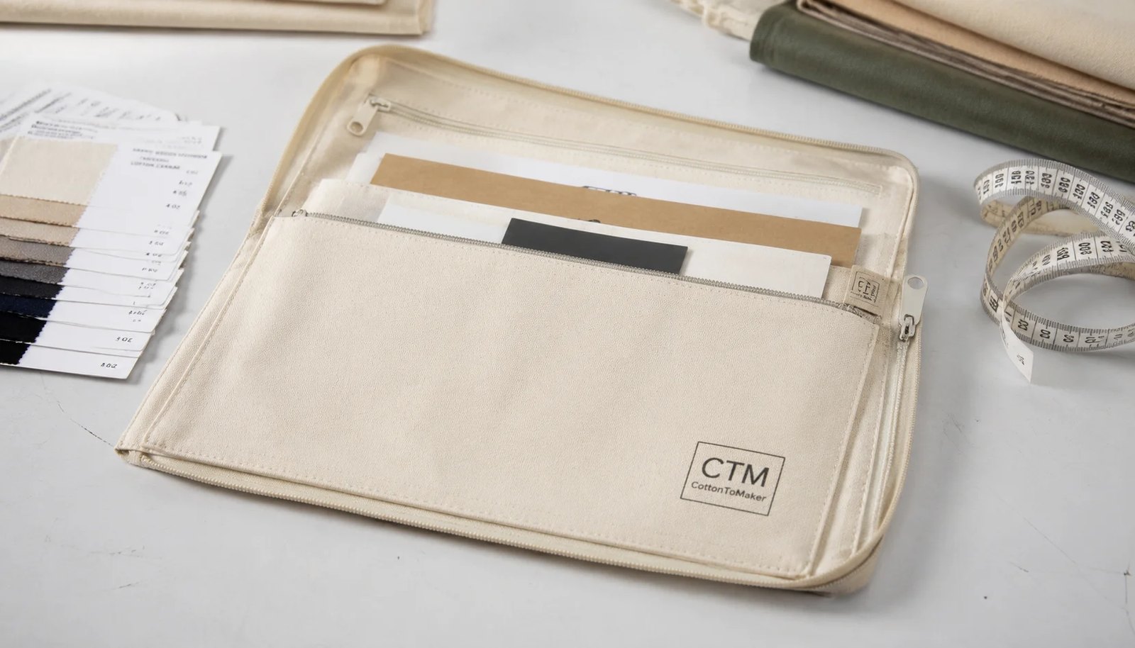Canvas Zipper Portfolio Fabric Weight Guide for Natural Grocers