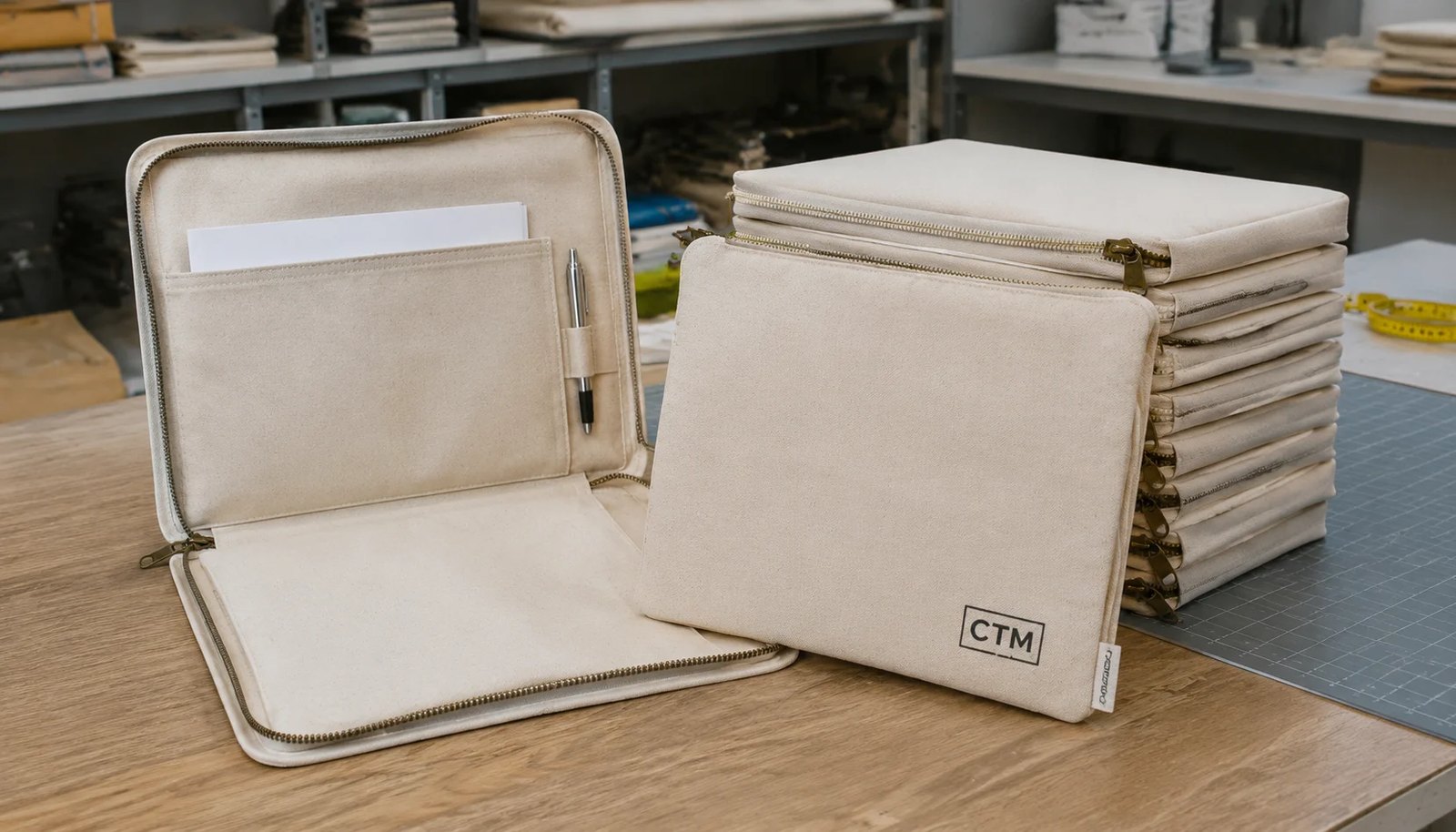 Canvas Zipper Portfolios Bulk Pricing Plan for Natural Grocers