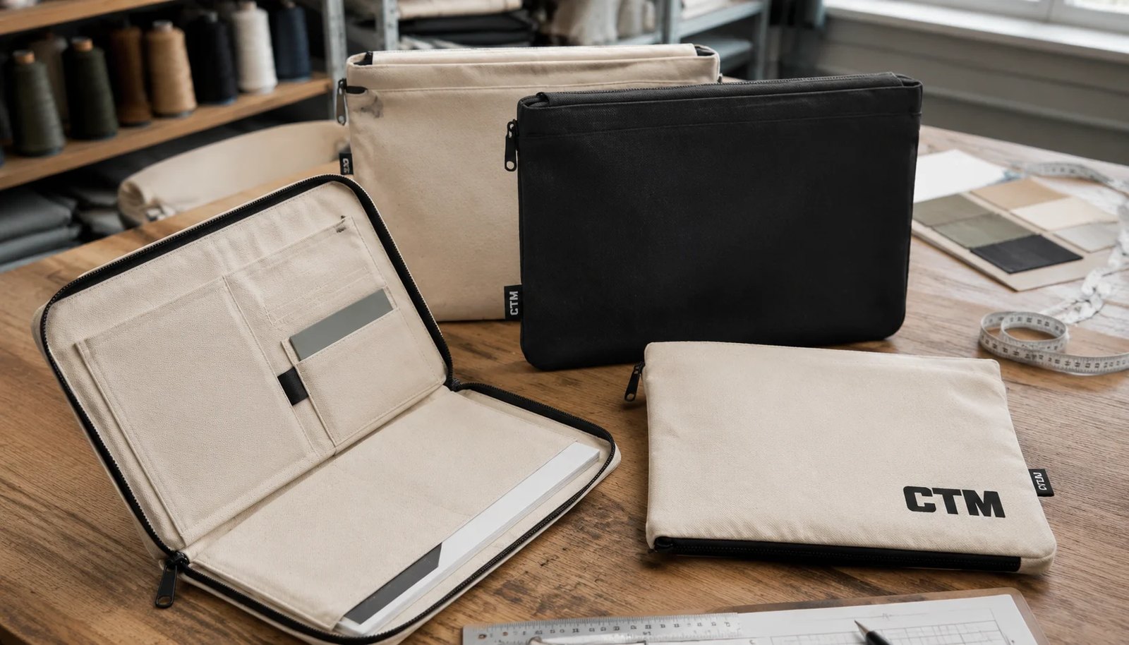 Canvas Zipper Portfolios for Liquor Retailers: Lead Time Buying Guide
