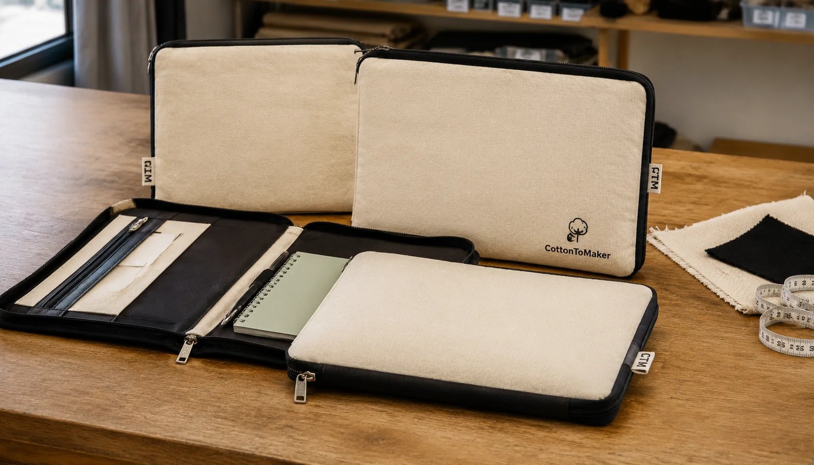 Canvas Zipper Portfolios RFQ Guide for Natural Grocers Buyers