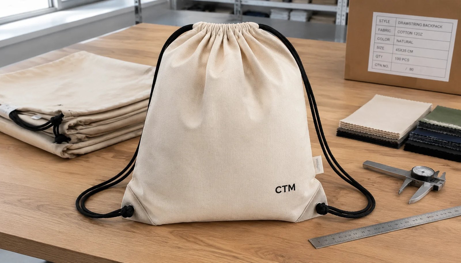 Cotton Drawstring Backpacks for Natural Grocers: Durability Test Guide
