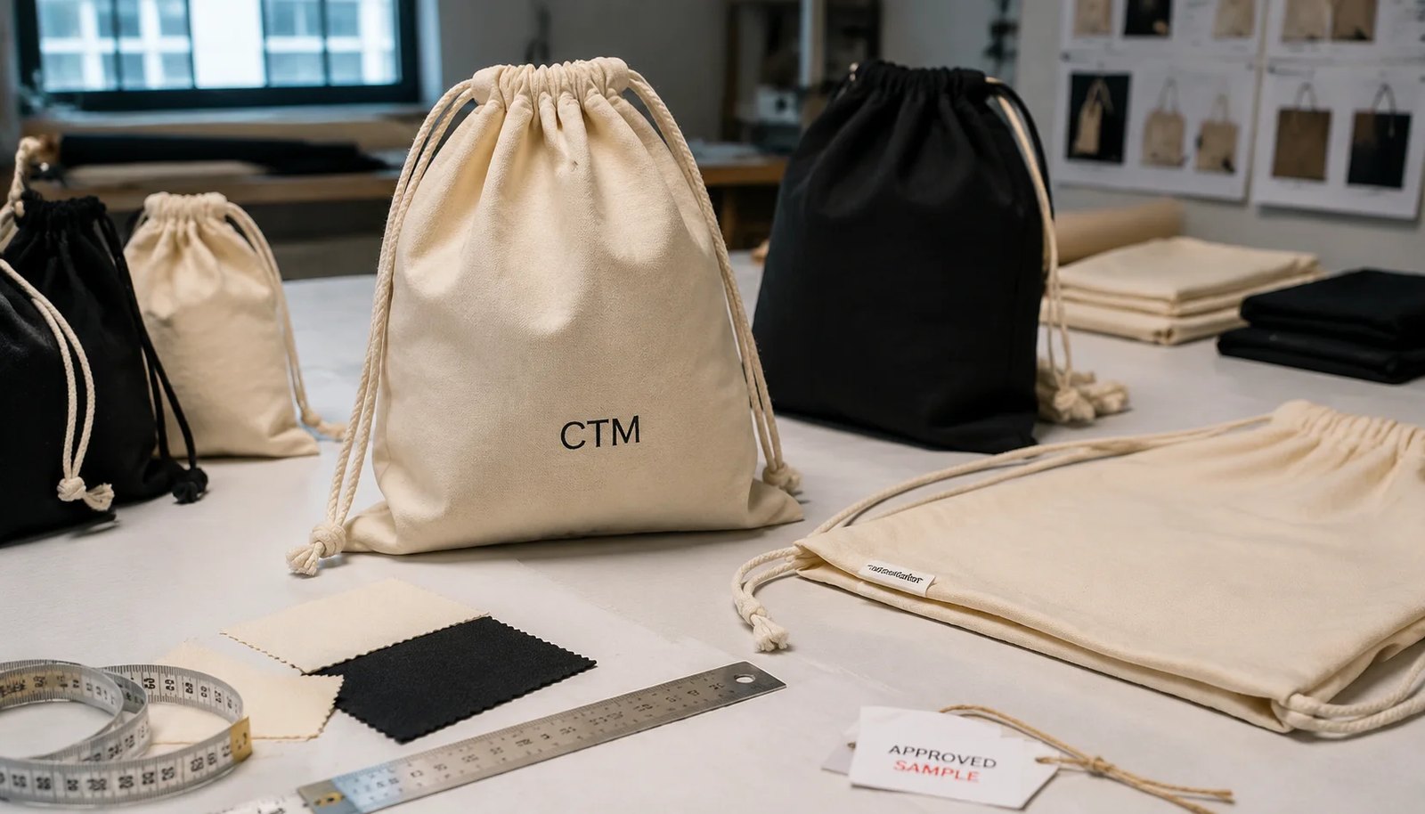 Cotton Drawstring Backpack QC Guide for Skincare Brand Buyers