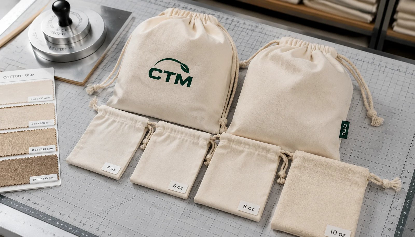 Cotton Drawstring Pouches: Fabric Weight Guide for Natural Grocers