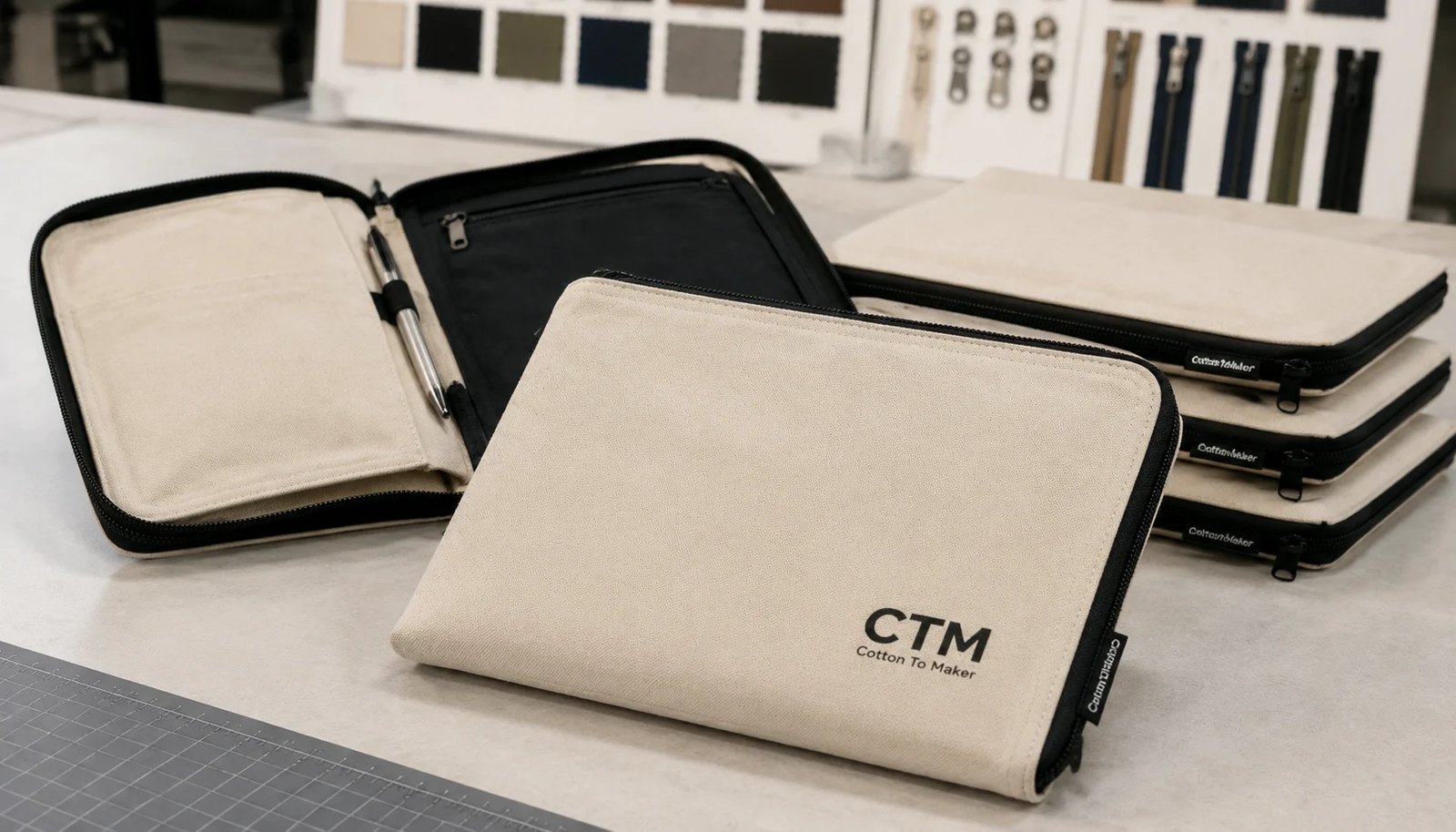 Custom Canvas Zipper Portfolios: MOQ Negotiation for Liquor Retailers