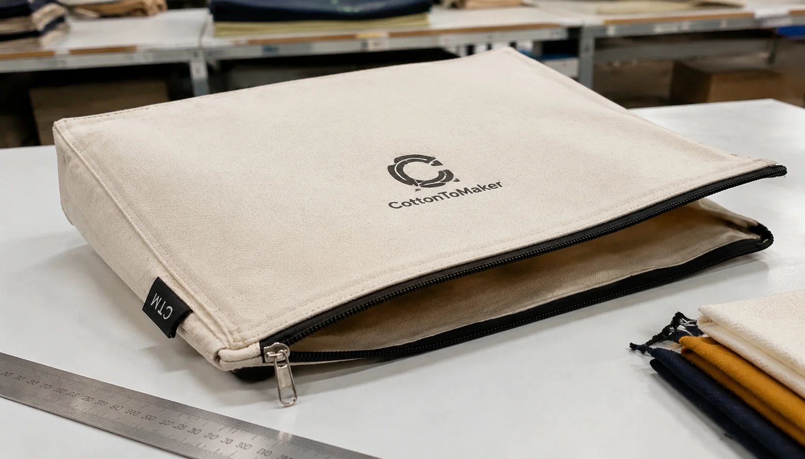 Custom Canvas Zipper Portfolios: Print Proofing for Liquor Retail