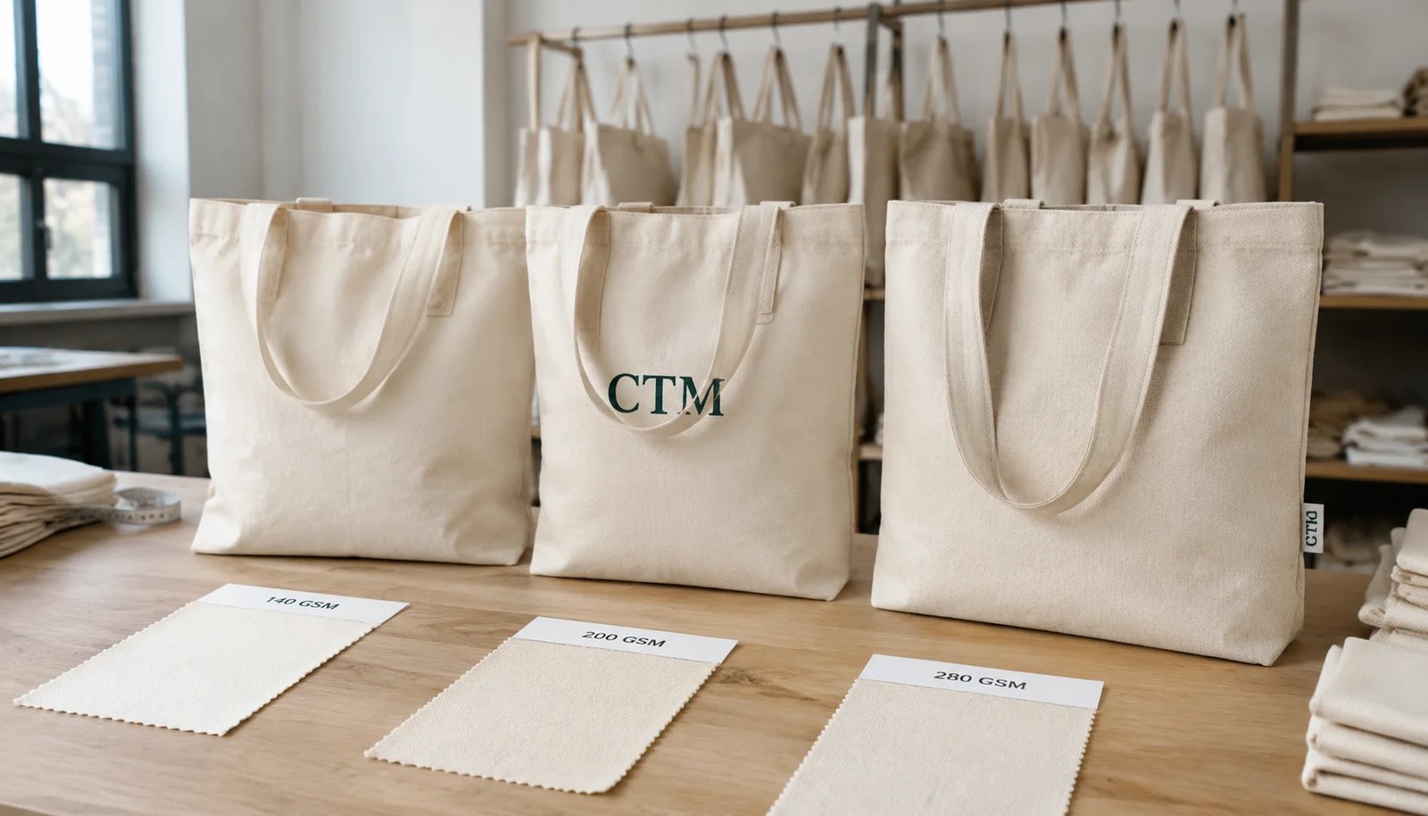 Custom Organic Cotton Totes: Fabric Weight Guide for Natural Grocers