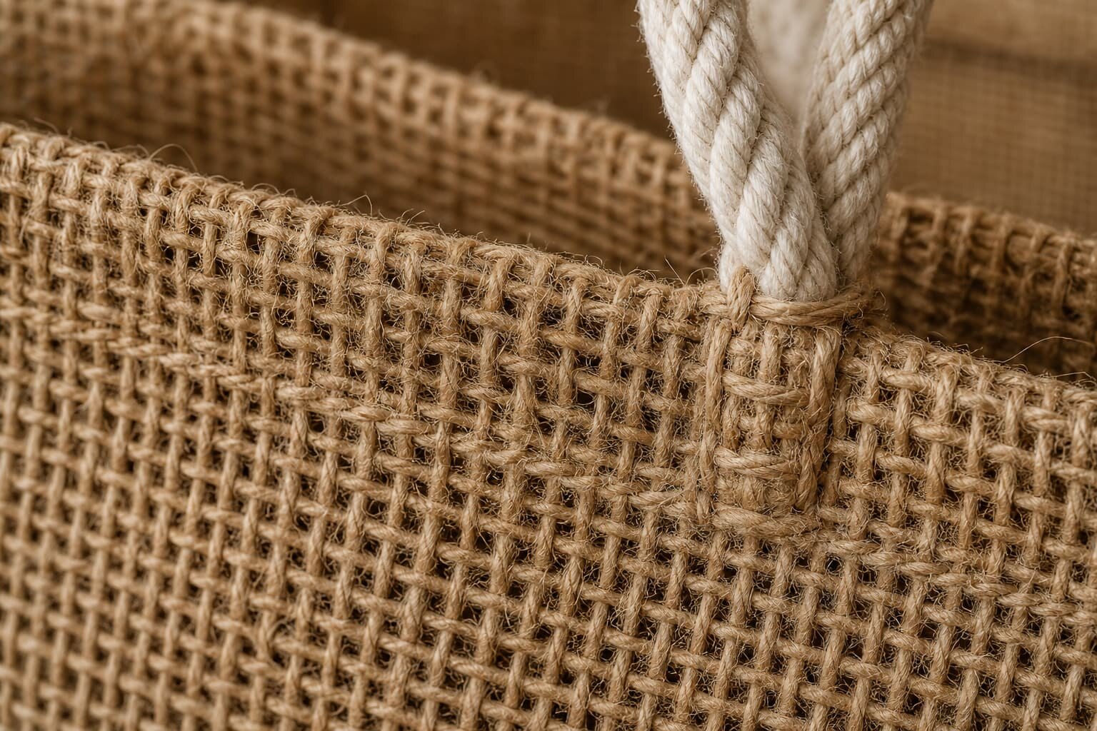 Jute Burlap Bag Handle Seam For Sample Approval quote sheet with CTM label and factory evidence