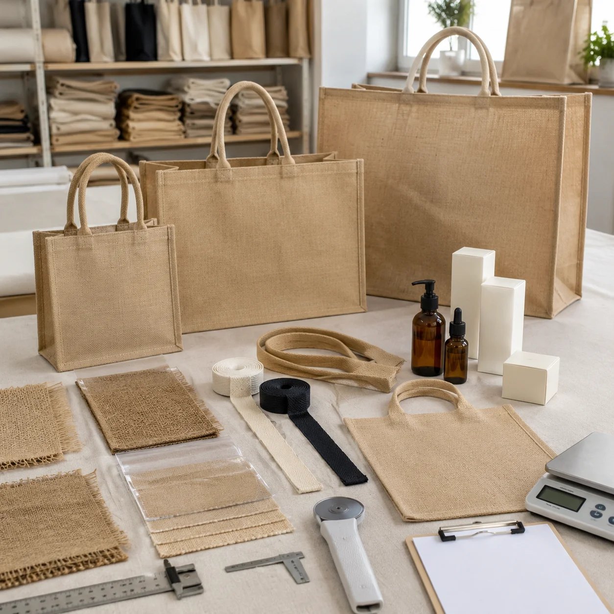Jute Tote Bag Material Selection Guide for Skincare Brands