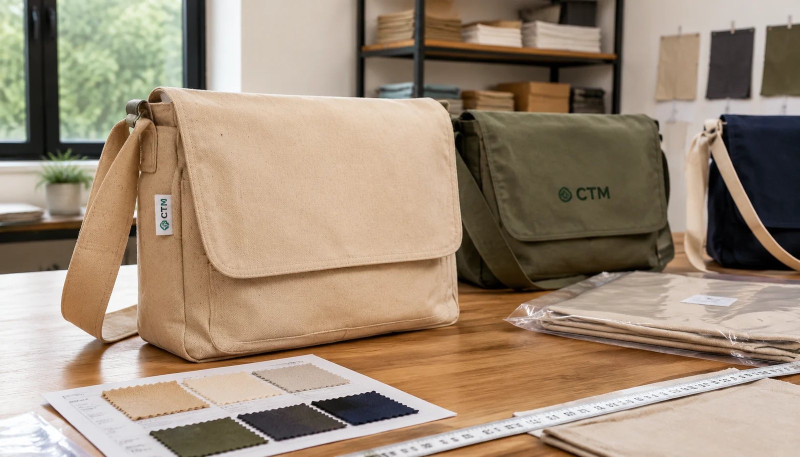 Wholesale Canvas Messenger Bags: Print Proofing for Natural Grocers