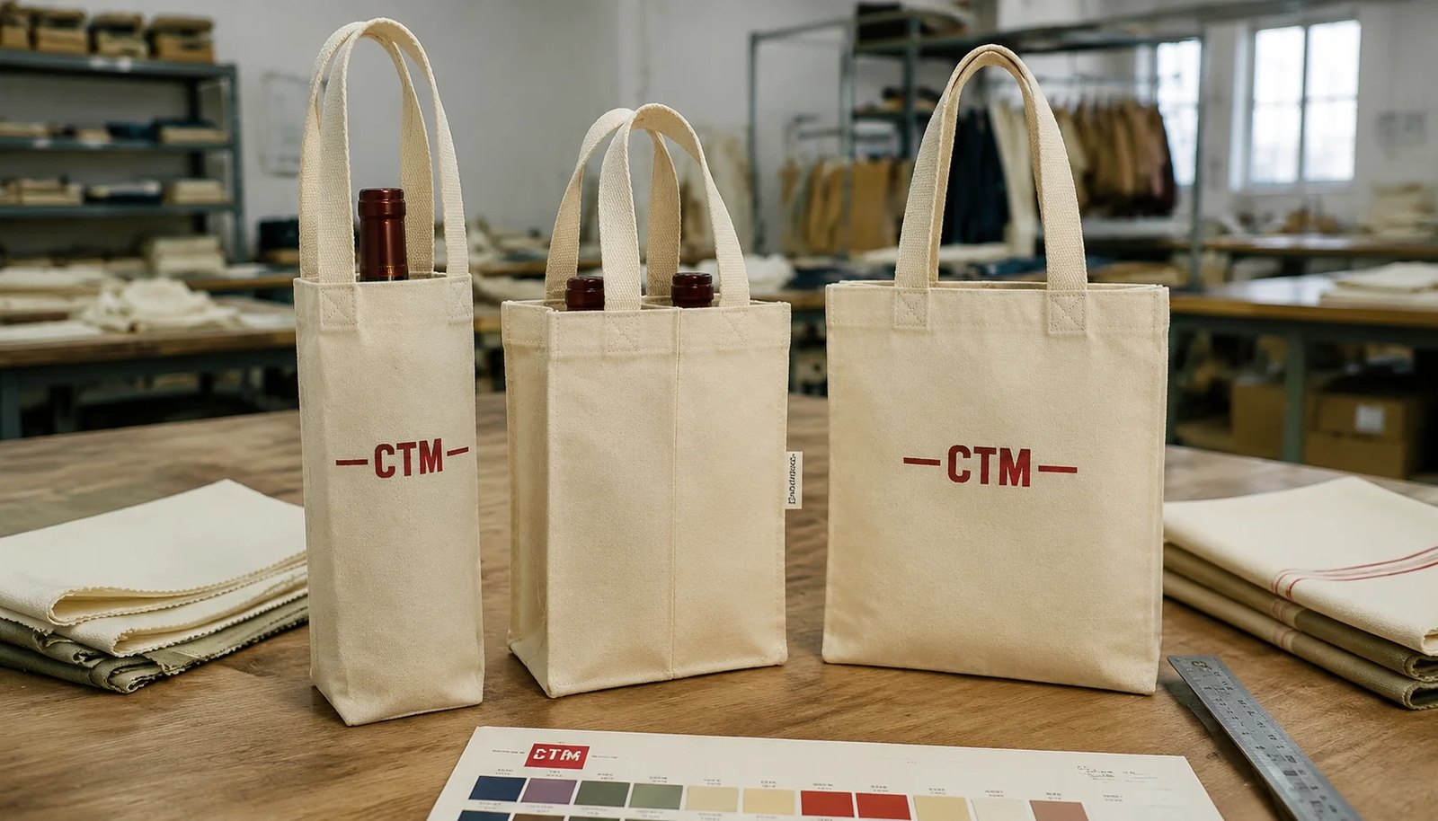 Wholesale Canvas Wine Carriers: Logo Placement Guide for Grocers