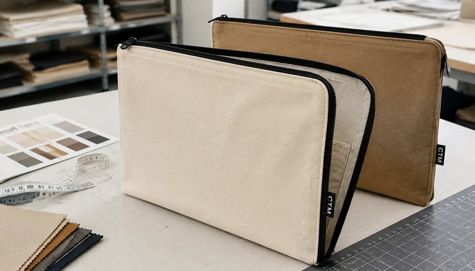 Wholesale Canvas Zipper Portfolios for Artisan Bakeries: Lead Time Planning Guide