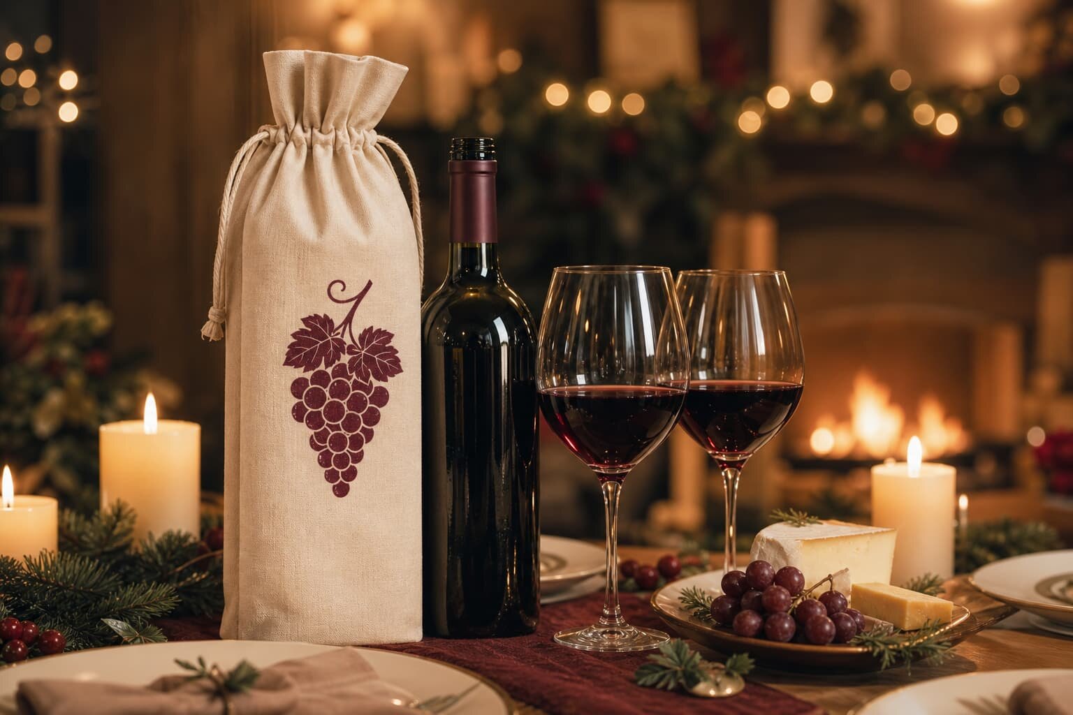 Wine Bottle Bag Print Curing Panel inspection checklist with CTM label and factory evidence