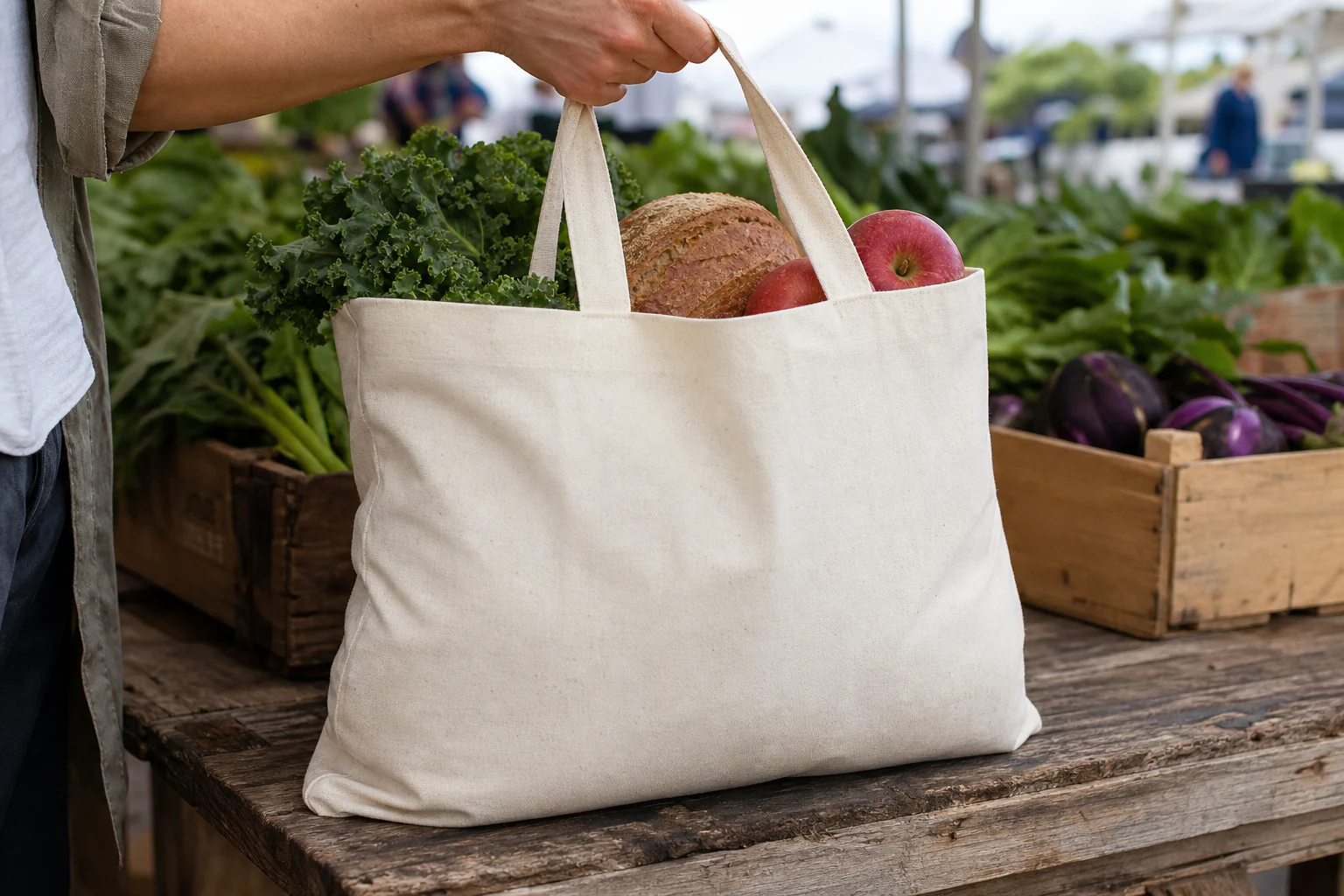 Reusable Tote Program for 120-Store Organic Chain